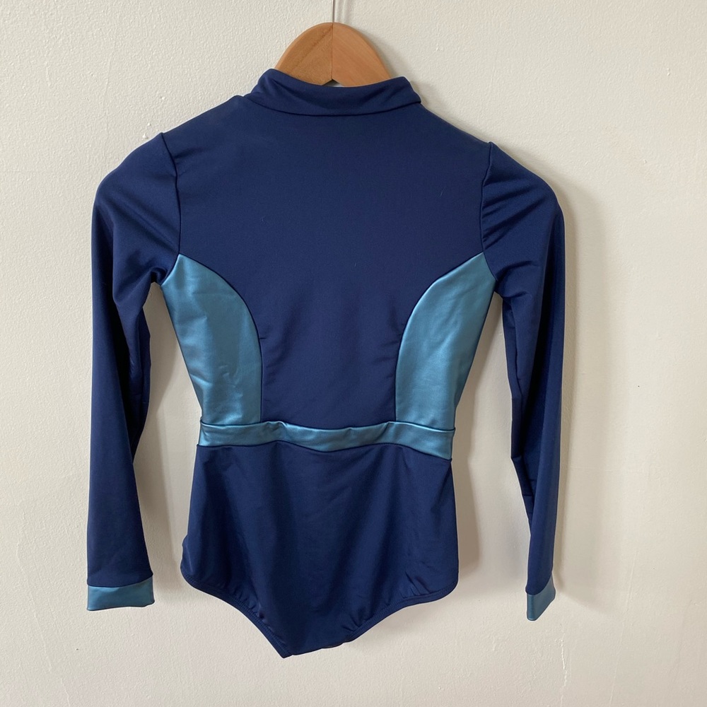 Long sleeve Blue leotard